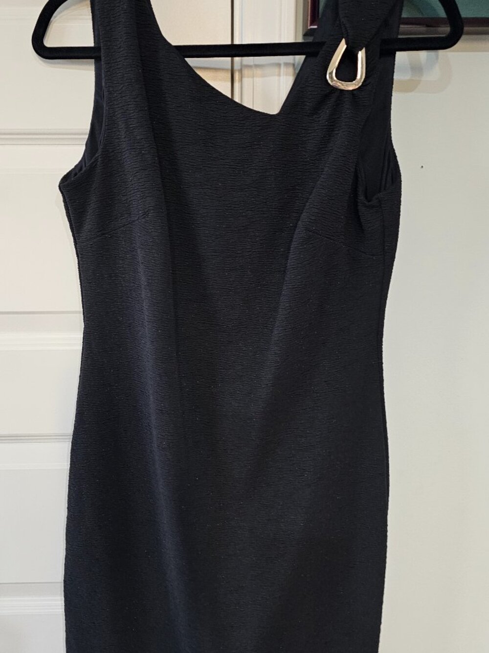 Laundry by Shelli Segal Black Midi Dress – Size 10